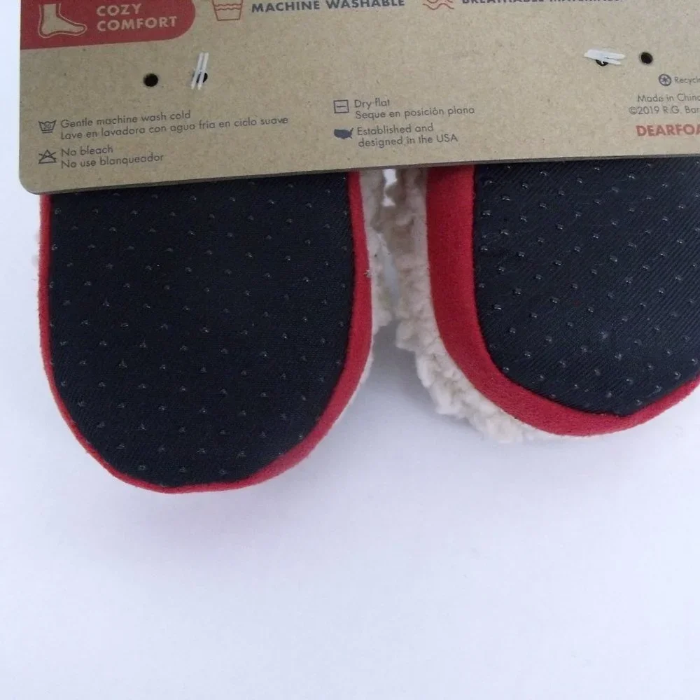 Dearfoams Baby Bear Slippers 6-9M